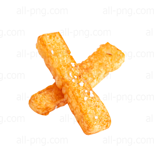 Preview of golden crispy french fries PNG image